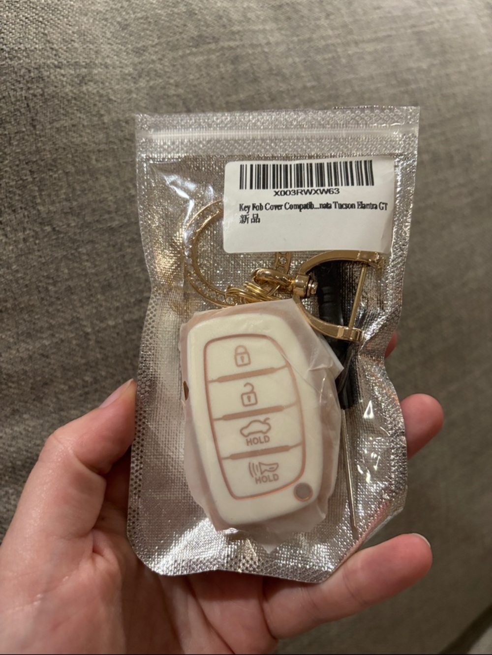 Key Fob Cover Compatible Tucson Elantra GT